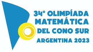 Inauguración Olimpíada Matemática Cono Sur 2023 [upl. by Nywra]