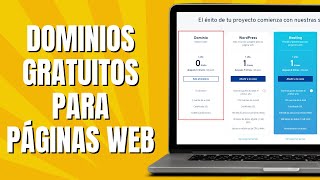 Dominios Gratuitos Para Páginas Web Top 3 Mejores Páginas [upl. by Elnora547]