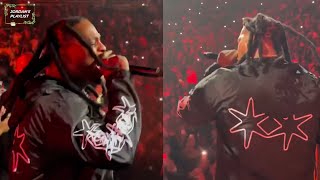 Waka Flocka Turns Up With Angel Reese In Chicago for the Wild N Out Tour HD Crowd Goes CRAZY [upl. by Leerzej]