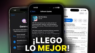 iOS 182 Beta 1 Todo Lo Nuevo ¡APPLE INTELLIGENCE AL COMPLETO [upl. by Zoilla620]