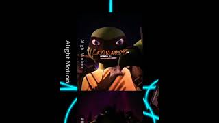 Raphael vs Leonardo edit сравнение черепашкининдзя [upl. by Nimajeb]