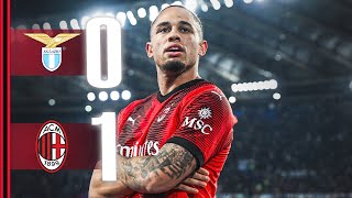 𝐎𝐤𝐚𝟒 The Win  Lazio 01 AC Milan  Highlights Serie A [upl. by Yekcin]