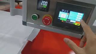 How to use Four Stations Automatic heat transfer press machine [upl. by Anitrebla]