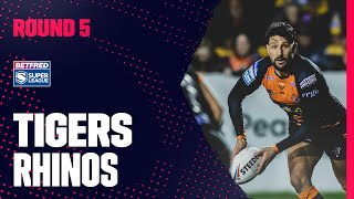 Highlights  Castleford Tigers v Leeds Rhinos Round 5 2023 Betfred Super League [upl. by Daphene]