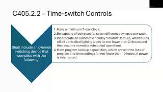 IECC 2018 Commercial Lighting Control Strategy Requirements [upl. by Benetta489]