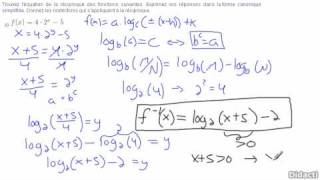 Réciproque des fonctions exponentielles et logarithmique 1 [upl. by Llehcal679]