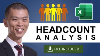 Uncut Webinar HR Headcount Analysis and Dashboard in Microsoft Excel  Excel Sifu [upl. by Lerim]