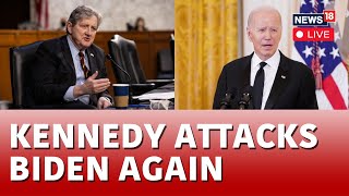 US News Live  Senator John Kennedy Slams US President Joe Biden LIVE News  US House  N18L [upl. by Gabe]