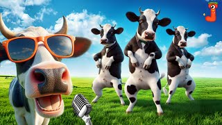 FUNNY COW DANCE FOR 12 MINUTES STRAIGHT  Cow Song amp Cow Videos 2024  Cow dance mix  dancing cow [upl. by Gillie828]