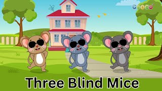 Three Blind Mice See How They Run  New Song  Cooco TV  Nursery Rhymes [upl. by Drhcir560]