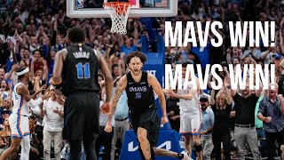 MAVS WIN GAME 6 SERIES OVER Postgame LIVE [upl. by Notsahc]