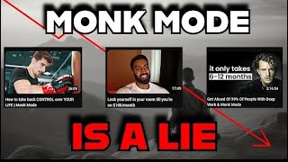 Avoid The Monk Mode Scam [upl. by Ase]