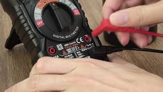 How to Measure Capacitance with KAIWEETS HT118A Multimeter [upl. by Hobbs]