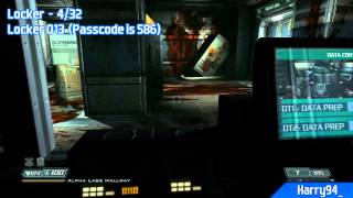 DOOM 3 BFG Edition  All PDA  Lockers  Video Locations  UAC Administration [upl. by Manolo509]