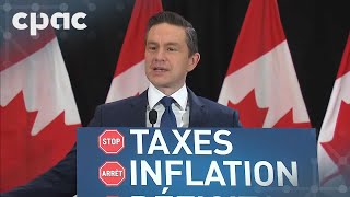 Conservative Leader Pierre Poilievre on economic update Canada–US relations – December 8 2024 [upl. by Haze]