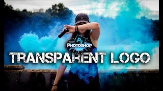 How to Make Logo Transparent in Photoshop CC 2018  Fast amp Easy [upl. by Shelah510]