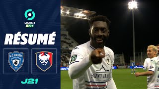 SC BASTIA  STADE MALHERBE CAEN 1  2  Résumé  SCB  SMC  20232024 [upl. by Nuhsyar691]