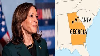 Fewer than 3 in 10 Georgia men back Kamala Harris for president poll [upl. by Arahd]