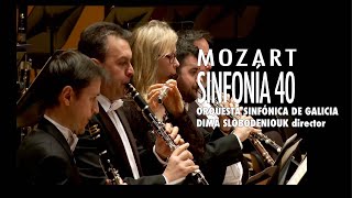 W A Mozart Symphony nº 40  Dima Slobodeniouk  Sinfónica de Galicia [upl. by Corny]