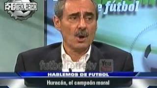 CAPPA habla de Huracan Velez el arbitraje de Brazenas 2009 FUTBOL RETOR TV [upl. by Hiltan]