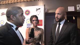 NAACP Awards 2014 Live on the Red Carpet with Stephen Bishop wwwTagHollywoodcom [upl. by Nahtnanhoj300]