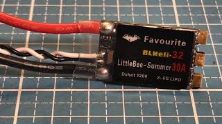 Favourite LittleBee Summer BLHeli 32 30A ESC  Gearbest [upl. by Goles]