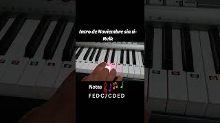 Noviembre sin ti Reik tutorial del intro [upl. by Gellman]