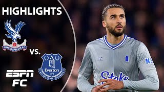 🚨 QUESTIONABLE BOOKING 🚨 Crystal Palace vs Everton  FA Cup Highlights  ESPN FC [upl. by Fanni]