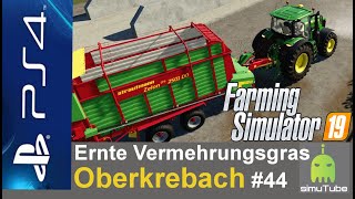 PS4 LS19 44 Ernte Vermehrungsgras Let´s Play German HD [upl. by Bailar]