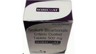 SOBICOAT Tablets Sodium Bicarbonate Enteric Coated Tablets 500 mg [upl. by Neelahtak]