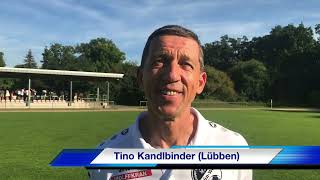 Landespokal Brandenburg GrünWeiß Lübben  VfB Krieschow 37 22  die Stimmen zum Spiel [upl. by Sigsmond]