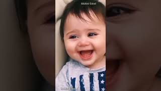 Cute Baby Papa Voice 🐥 Funny 😂 Laughing shorts [upl. by Reinhart]