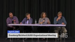 EnosburgRichford UUSD Organizational Meeting  41119 [upl. by Iramat]