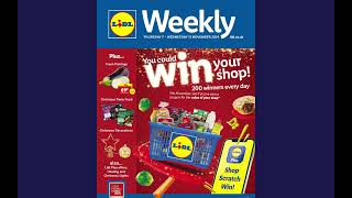 Lidl leaflet Weekly United Kingom 7 11 2024 [upl. by Nylirahs]