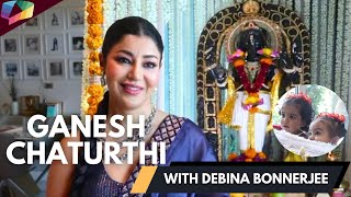 Debinna Bonnerjee celebrated Ganesh Chaturthi [upl. by Airet]