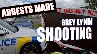 GREY LYNN SHOOTING  2 ARRESTED [upl. by Threlkeld992]