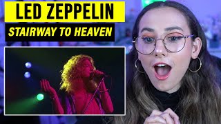 Led Zeppelin  Stairway to Heaven Live  Singer Reacts amp Musician Analysis [upl. by Reidid]