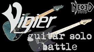 Vigier guitar solo battle  Neogeofanatic [upl. by Yelknirb]