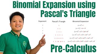 Binomial Expansion Using Pascals Triangle  PreCalculus [upl. by Savell]