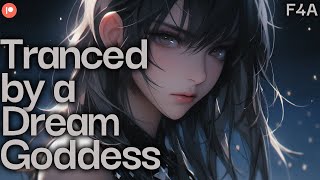 Dream Goddess mesmerizes you to sleep F4A ASMR Binaural Mouth sounds Close whispers [upl. by Annayi]