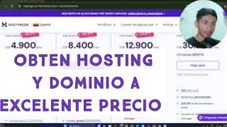 La mejor opción de Hosting y dominio hasta 100 paginas WEB con una sola inversión [upl. by Xyno140]