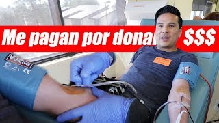 Me pagaron por donar PLASMA Cuanto crees que gané [upl. by Ecnaret]