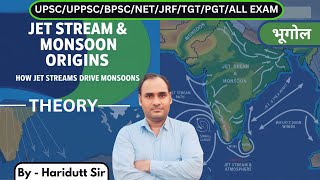 मानसून की उत्पत्ति की जेट स्ट्रीम संकल्पना  Monsoon amp Jet Stream Explained  Haridutt Sir [upl. by Swor]