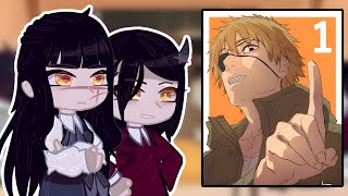 Chainsaw Man Devils React to Denji  Gacha Club [upl. by Arihday546]