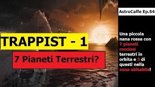 I 7 Pianeti di TRAPPIST1  Scoperta ed Approfondimenti  AstroCaffe Ep54 [upl. by Hanus]