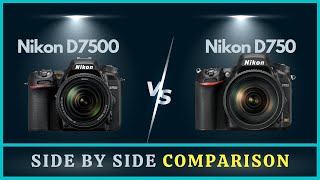 Nikon D750 vs D7500 Comparison  Full frame or APSC Sensor [upl. by Yuht483]