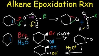 Alkene Epoxidation Reaction Mechanism  Peroxy Acid MCPBA [upl. by Rezeile]