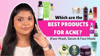 MUST HAVE Products For Acne amp Acne Prone Skin  Affordable Products For Acne Under Rs1000 [upl. by Atterahs440]