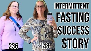 Intermittent Fasting Success Story Megan Lost 88 Pounds In 6 Months Eating OMAD [upl. by Lolita4]