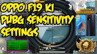 Oppo f19 ki pubg sensitivity settings best and zero recoil sensitivity settings oppo f19 sensitivity [upl. by Edieh904]